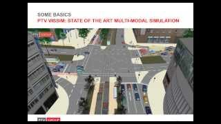 Webinar PTV Vissim  the power of multimodal microsimulation software [upl. by Ellehcir]