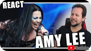 AMY LEE EVANESCENCE Voz Cinematográfica Reagindo React Reação Metal [upl. by Ellemrac]