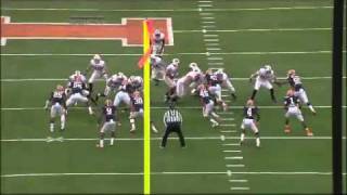 Montee Ball long run  Illinois [upl. by Akitnahs288]