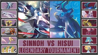 SINNOH vs HISUI  Legendary Pokémon Regions Tournament Battle 1 [upl. by Shay]