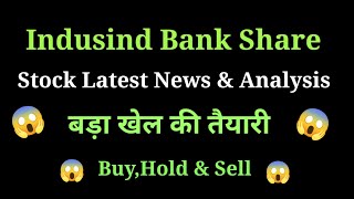 indusind bank share news today l indusind bank share price today l indusind bank share latest news [upl. by Rekoob105]