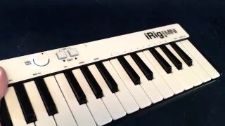 iRig Keys MINI First Look [upl. by Nilek]