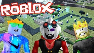 ОТРЯД ДРУЗЕЙ СДЕРЖИВАЕТ ОРДУ ЗОМБИ  Roblox [upl. by Zora]