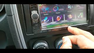 Updating Kenwood car stereo navigation system [upl. by Ainaled825]