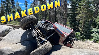 Rubicon Trail in the 1963 Willys First trip out testing [upl. by Ibbetson]