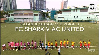 FC SharX v AC UTD Game Highlights [upl. by Marlow]