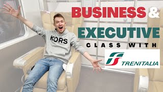 I travelled in BUSINESS class on Trenitalia Frecciarossa 1000 for £27 amp tried out EXECUTIVE class [upl. by Halueb316]