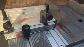 Ryobi BT3000 Sliding Miter Table Demonstration [upl. by Halyk]