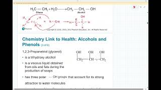 Chapter 12  Alcohols and thiols [upl. by Anehc]