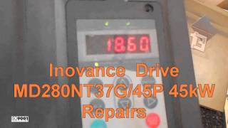 Inovance Drive MD280NT37G 45P 45kW Repairs  Advanced Micro Services Pvt LtdBangaloreIndia [upl. by Silera698]