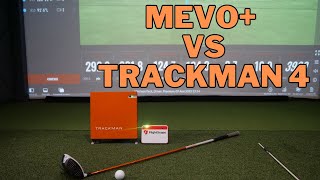 Trackman 4 Vs Flightscope Mevo  COMPARISON [upl. by Alletsyrc]