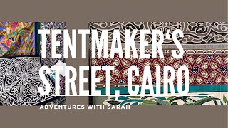 Exploring the Craft of Tentmakers Street Cairo [upl. by Octave461]