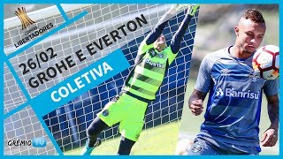 COLETIVAS Everton e Marcelo Grohe  2602 l GrêmioTV [upl. by Minnnie790]