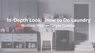 LG Washer Dryer Combo How to Use  InDepth [upl. by Clauddetta]