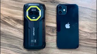 UleFone Armor Mini 20T Pro vs iPhone 12 Mini [upl. by Vola116]