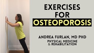 017 TwentySix Exercises for Osteoporosis Osteopenia and whole body Osteoarthritis [upl. by Skardol]