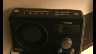 Tecsun CR1000 simple test FM [upl. by Elleunamme]