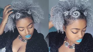 How to GreySilver Hair NO BLEACH REQUIRED 😉 [upl. by Solon]