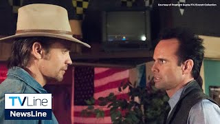 Justified Reunion Walton Goggins and Timothy Olyphant Get Together for “Beautiful Surprise” [upl. by Notlit]