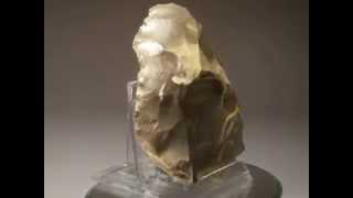 EARLY STONE AGE BIFACE  HANDAXE [upl. by Delwyn536]