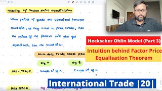 International Trade HeckscherOhlin ModelPart 3 Meaning of Factor Price Equalisation Theorem20 [upl. by Ilene]