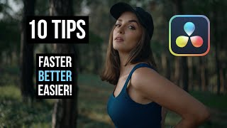 These TIPS will save you HOURS in Davinci Resolve 18  Tips amp Tricks [upl. by Viridi]
