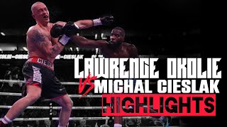 Lawrence Okolie vs Michal Cieslak  HIGHLIGHTS OkolieCieslak LawrenceOkolie [upl. by Ahsemad496]