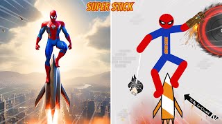 30 Min Best Falls  Stickman Dismounting Funny Moments  Best Falls 162 [upl. by Akinorev]