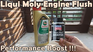 Liqui Moly Engine Flush Tested on Pulsar 150  Service  Review [upl. by Victorie]