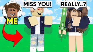 I Pretended to Be My GIRLFRIENDS Ex BOYFRIEND and THIS HAPPENED Roblox Bedwars [upl. by Retrac]