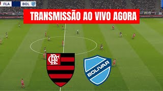 FLAMENGO X BOLÍVAR  SIMULAÇÃO LIBERTADORES 2024  GAMEPLAY PES21 [upl. by Senzer961]