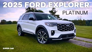 2025 Ford Explorer Platinum Full Review [upl. by Hekking]