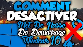 TUTO Windows 10  Comment désactiver le mot de passe au démarrage  ★HDFR [upl. by Tadashi]