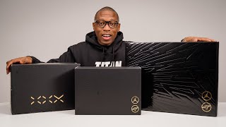 FIRST LOOK Air JORDAN x Titan SNEAKER Collab Unboxing [upl. by Hellene]