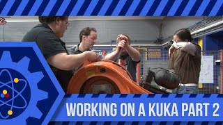 quotFixingquot a KUKA KR3501 Robotic Arm Part 2 [upl. by Badger]