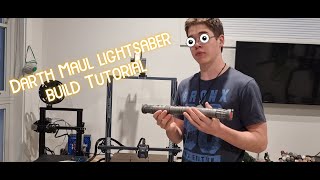 Collapsing Darth Maul lightsaber build Tutorial [upl. by Asatan]