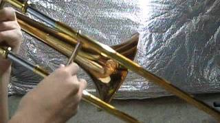 REMAKE How to Play quotGreensleevesquot on Trombone [upl. by Calder330]