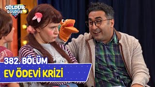 Ev Ödevi Krizi  382 Bölüm Güldür Güldür Show [upl. by Otsuj]