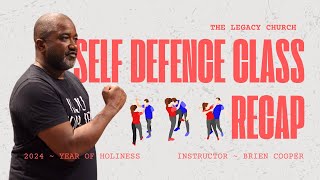 Self Defense Class Recap  Instructor  Brien Cooper [upl. by Latrell91]