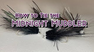 Fly Tying The Midnight Muddler [upl. by Marala]