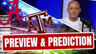 Alabama vs Texas AampM  Preview amp Prediction Late Kick Cut [upl. by Nonna]