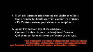 Correspondances  Baudelaire [upl. by Enel]