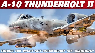 A10 THUNDERBOLT II quotWarthogquot  The Untold Story And Things You Might Not Know  Part 1 Origins [upl. by Bathelda]