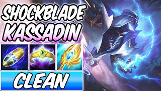 SHOCKBLADE KASSADIN MID FULL AP GAMEPLAY  Build amp Runes  League of Legends [upl. by Carmelia542]