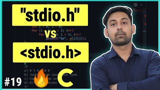 Difference Between quotstdiohquot header files in C Language By Nirbhay Kaushik [upl. by Aridatha]