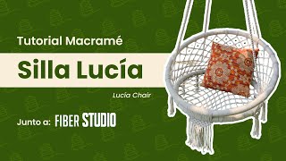 Tutorial Macramé Silla Colgante DIY Paso a Paso [upl. by Eveivenej]