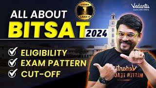 All About BITSAT 2024  Cut off Eligibility Exam date Exam Pattern  Harsh Sir VedantuMath [upl. by Husch]