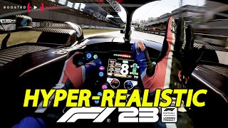 F1 23 in an INSANE 100K Motion Sim Rig [upl. by Mulloy61]