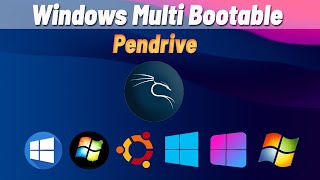 Multi Bootable Usb Windows 7 And 8 And 10  Multiboot Pendrive Kaise Banaye  All Windows In 1 USB [upl. by Zsuedat]