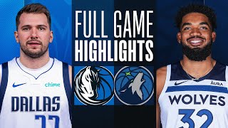 MAVERICKS vs TIMBERWOLVES  NBA ABU DHABI GAMES  FULL GAME HIGHLIGHTS  October 5 2023 [upl. by Lanna]